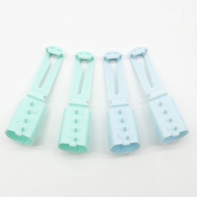 4Pcs Finger Splitter Sweater Wool Knitting Tool 4 Yarn Guide Thimble Plastic Sewing Accessories 2