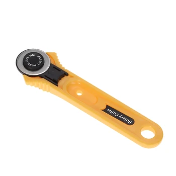 

Slingshot Flat Band Cutter Round Blade Hob Hunting Catapult Knife Leather Cloth