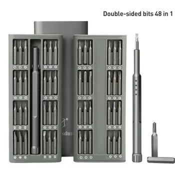 

48 in 1 Multi-function Screwdriver Set Mobile Tablet Maintenance Tool Kit for Household Appliances Absorption Batches Bits Kit