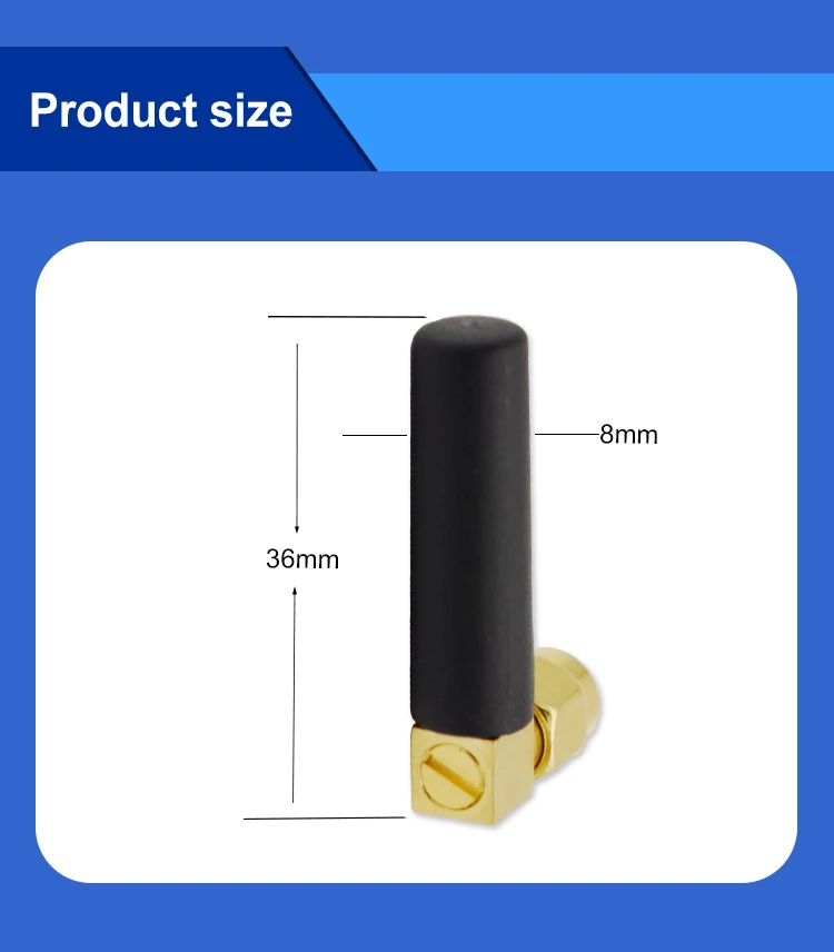 3dBi антенна Wifi с длинным диапазоном 2,4 ghz для маршрутизатора SMA Male Omni Whip SMA 2,4G антенна для связи