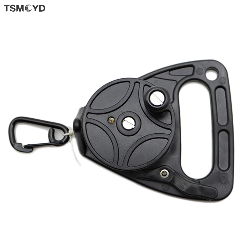 2021 Diver Snorkeling 150ft Line SMB Dive Wreck Cave Diving Reel with  Handle Thumb Stopper Clip Hook for Underwater Scuba Diving