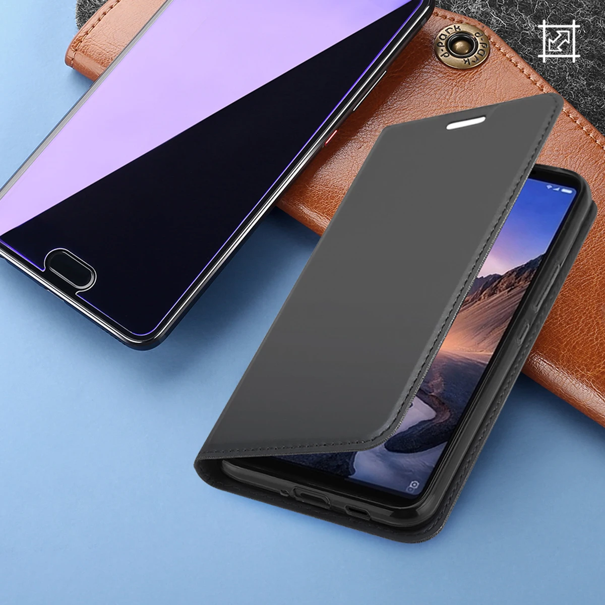 Для Xiaomi Redmi Note 8 Pro Note 8 роскошный Флип кожаный чехол тонкий дизайн книги Магнитный чехол с принтом сумка с отделением для карт