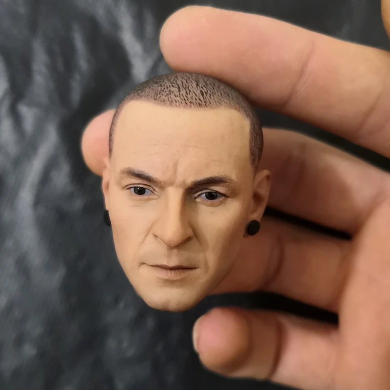 1/6 масштаб Линкольн парк Честер Беннингтон голова лепить для 12 дюймов экшн фигуры тела аксессуары коллекционные DIY Стиль