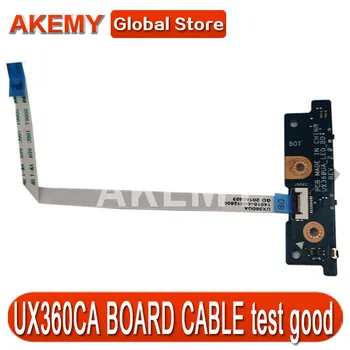 

FOR ASUS zenbook UX360 UX360UA UX360CA UX360U POWER BUTTON BOARD CABLE test good