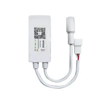 

Bluetooth WiFi LED Controller for WS2812B WS2813 SK9822 APA102 SK6812 LPD8806 DMX512 1903 Dream Color RGB LED Strip Light (SP501