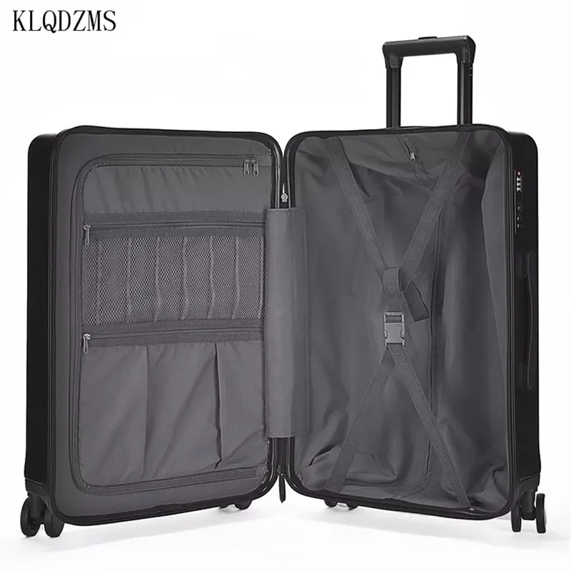 KLQDZMS 2" 24" 26 дюймов Модные ABS сумки на колёсиках spinner Для мальчиков Дорожный чемодан на колесиках для девочек Сумка на колесиках