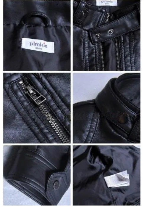 Womans PU Leather Jacket Woman Washed PU Leather Motorcycle Slim Female Short Paragraph Jackets Large Size 3XL Coat