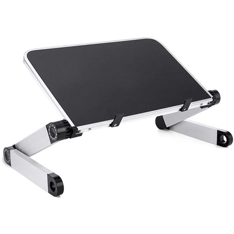 Foldable Laptop Stand Lap Desk Table for Bed Couch Picnic Breakfast Book Adjustable Height 360 Degree Angle | Автомобили и