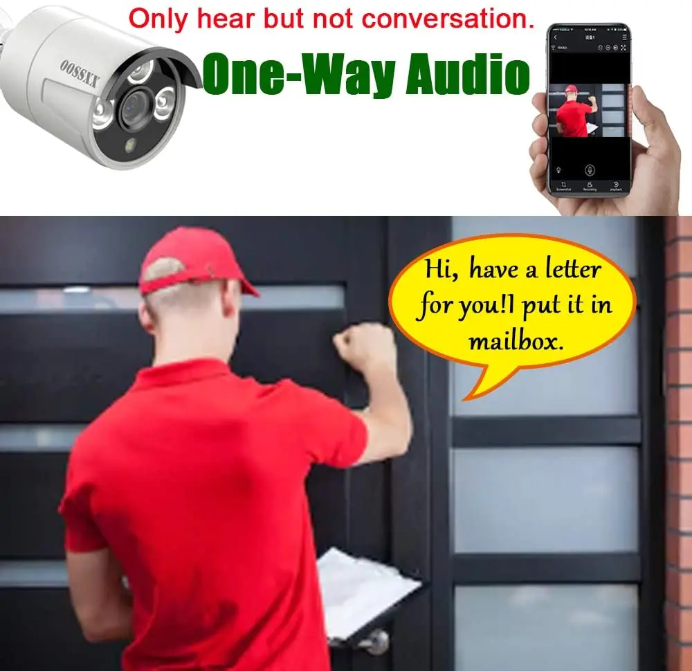 one-way audio