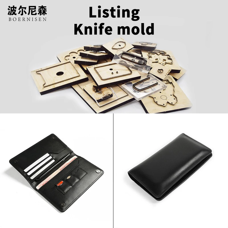 

Wooden Die Cutting Diy 2020 Multi function snap type short Wallet Dies Fille Scrapbooking Suitable For Die-cutting Machines