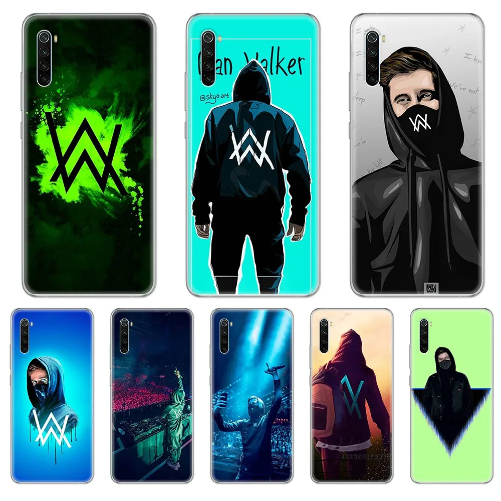 Модный прозрачный чехол для телефона DJ Alan Olav Walker xiaomi Redmi 3S 4A 5A 6A 5 Plus 4X 7 8 8a CC9 K20 Pro K30 |