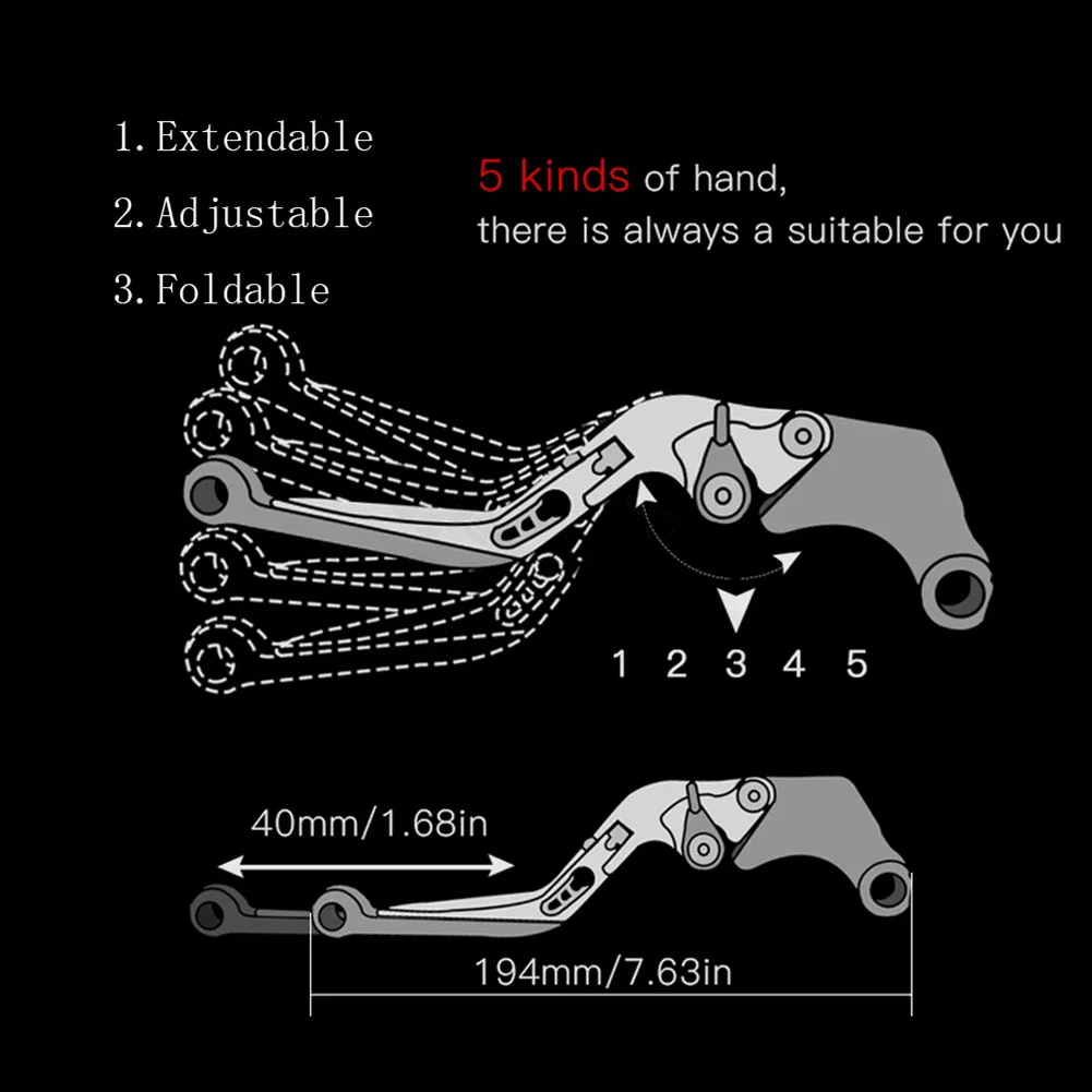 SEMSPEED для Honda ST1300 ST1300A VFR750 VFR 750 RC30 CB1300 CNC Motor Складные Выдвижные рычаги тормозной