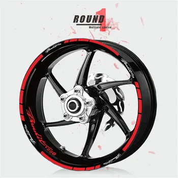 

Tire decoration sticker motorcycle sticker waterproof wheel sticker reflective strip sticker FOR SUZUKI Bandit 1250