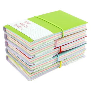 

XRHYY Journal Diary Smiley Diary Notebook Hardcover Memo Travel Candy Notebook Classic Lined Notepad Diary Writing Gift Student