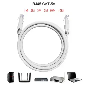 

2m 3m 5m 10m 15m 1m Cable CAT-5e Flat UTP Ethernet Network Cable RJ45 Patch LAN Cable Router Computer Cables Ethernet Cables