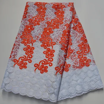 

11 colors (5yards/pc) soft African milk net lace fabric beautiful embroidered French lace fabric wholesales for party FLP1041