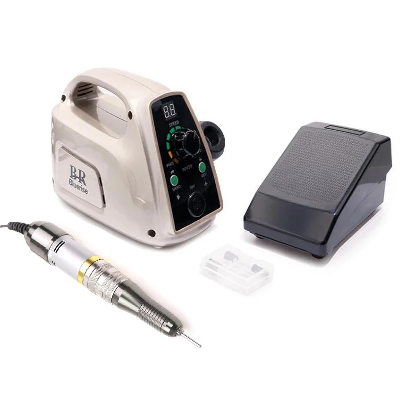 65W machine kit 65 Вт Электрический сверлильный станок для ногтей 35000 об/мин, шлифовальный станок для ногтей, инструменты для маникюра, педикюра, фрезерный станок для ногтей - Цвет: 65W machine kit
