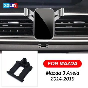 

For Mazda 3 Axela 2014 2015 2016 2017 2018 2019 Car Mobile Phone Holder Gravity Air Vent Stand Smart Phone Navigation Bracket
