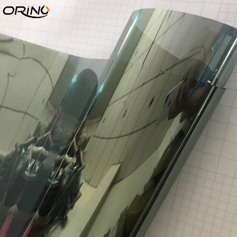 50cmx500cm Blue Car Window Tint Film Glass VLT 25% Roll PLY Car Auto House Commercial Solar Protection
