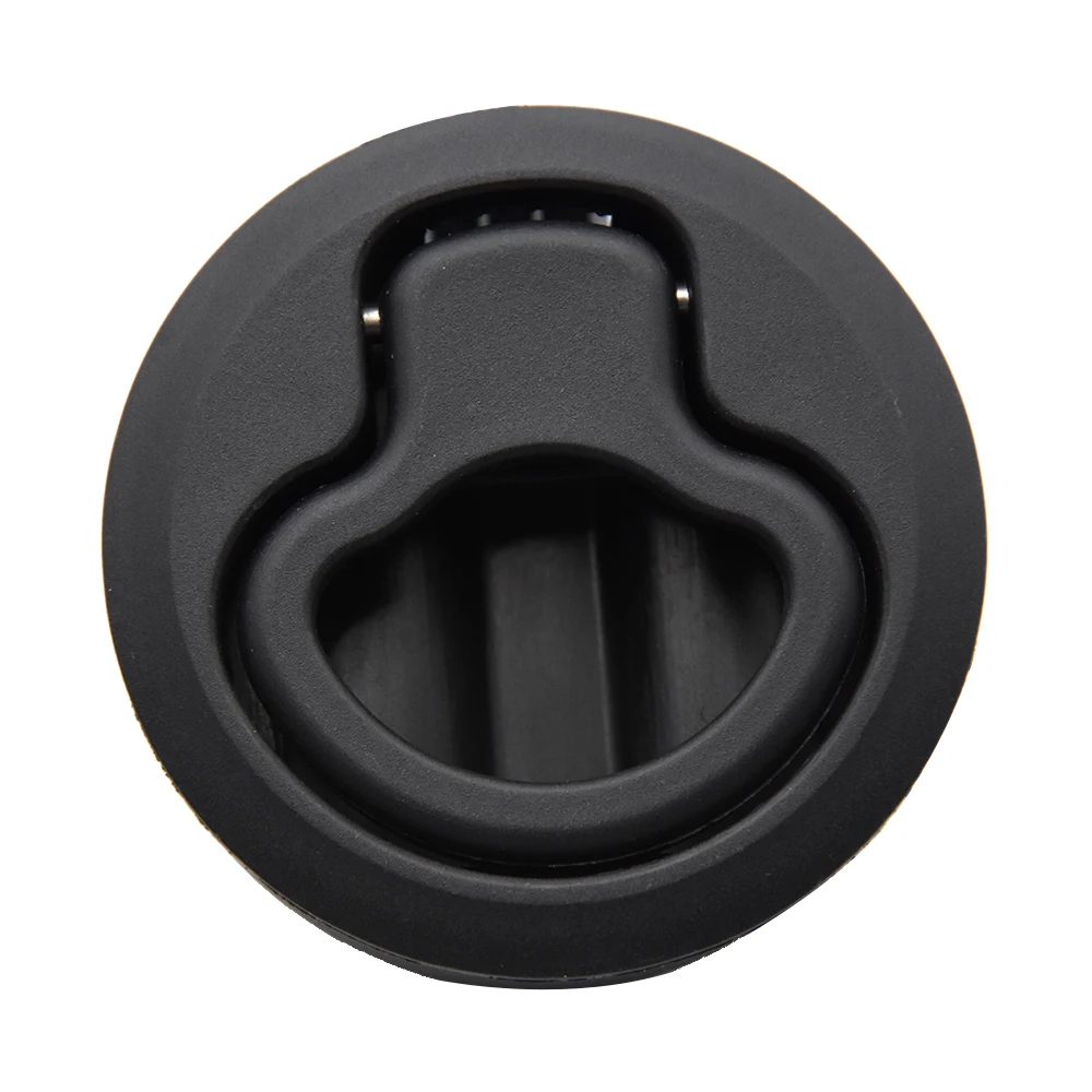 Flush Pull Latch, Kunststoff Flush Pull Hatch Latch Slam Latch für RV Marine Boat RV White(Weiß