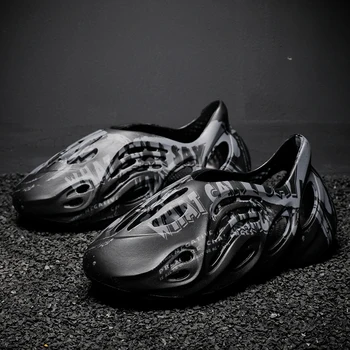 

Men Sandals Summer Casual Shoes Men Sandals Soft Mesh Couple Beach Slippers Foam Runners Comfort Flip-flops Slipper Men Sandal