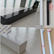 60 см 72 см 80 см высокий раскладной столик Настольный бар квадратная ножка ноги черный белый кэмпер караван замок складной шарнир триггера