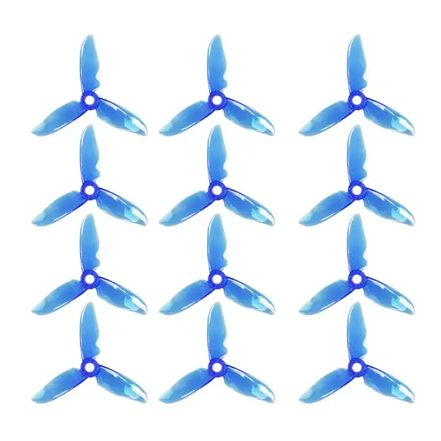 6/12 Pairs DALProp Cyclone T3056C 3056 3x5.6 3 Inch Crystal Blue Color Version 3-Blade Propeller for RC Drone FPV Racing Parts