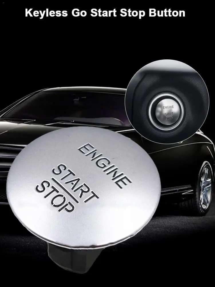 START STOP Car Engine Push Start Stop Button Lock Ignition Keyless Entry System Go Push Button Engine Immobilizer For ML350 START STOP Car Engine Push Start Stop Button Lock Ignition Keyless Entry System Go Push Button Engine Immobilizer For ML350