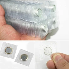 

10 sets of 13 / 15 * 2mm invisible magnetic buckle magnet fixed handbag cloth buckle DIY sewing tool magnetic button buckle