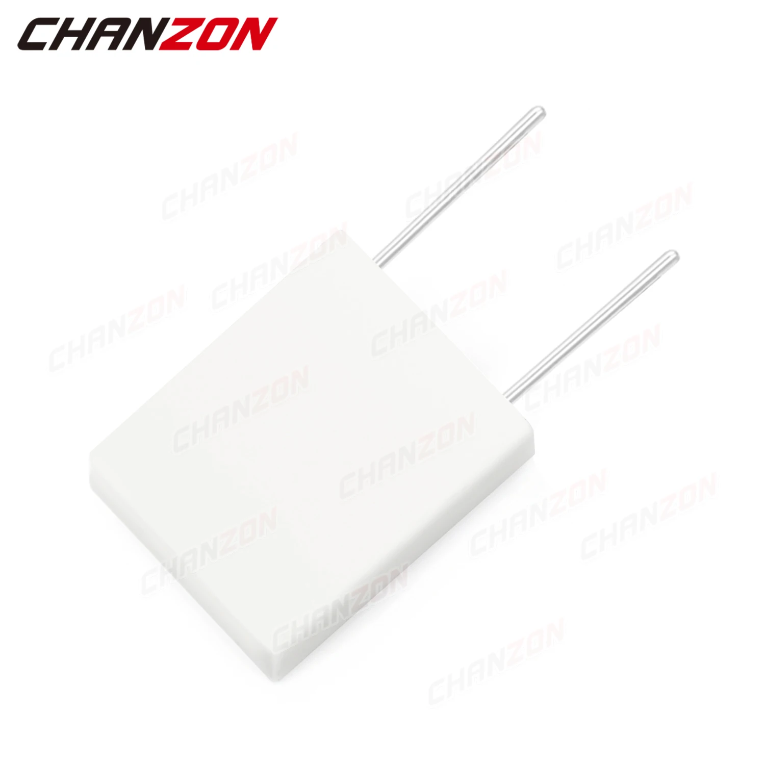 PATIKIL 5pz 15 Ohm Resistori, Resistore In Cemento Ceramico Da 10W