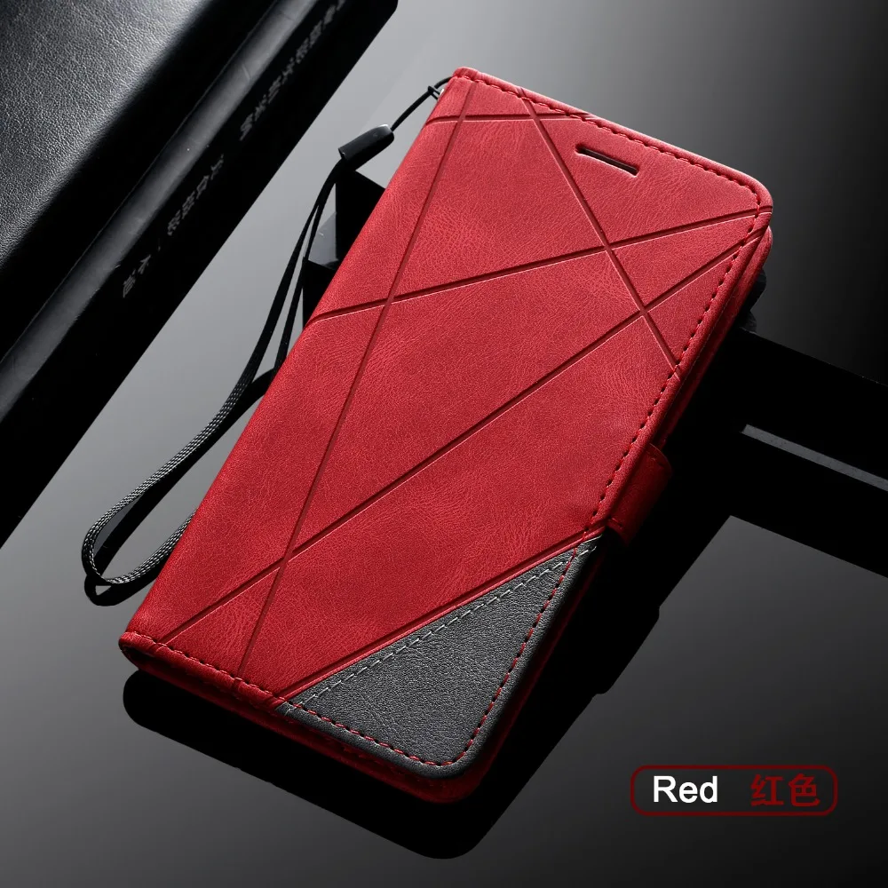 Leather Flip Business Phone Case For Samsung Galaxy  S7 Edge S8 S9 Plus S10E S20 FE S21 Note 8 9 10 20 Ultra Holder Wallet Cover best case for samsung