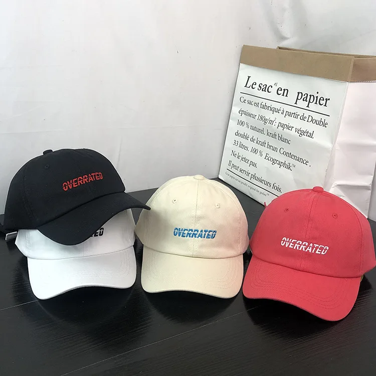 

Korean-style Casual Lettered Baseball Cap Spring And Autumn New Style Versitile Fashion Brim Hat Sun Hat round Face Slimming Top