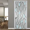PVC Self-Adhesive Wallpaper Modern Fashion Circuit Diagram Door Sticker Living Room Creative Art Door Poster Waterproof Stickers ► Photo 2/6