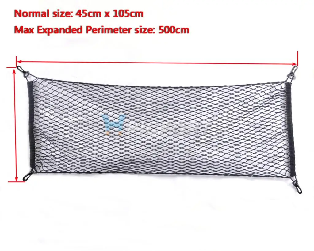 CITALL 45x105 см эластичный автомобилей SUV задний Грузовой Магистральные хранения сетка+ точки крепления для Toyota RAV4 2006 2007 2008 2009-2012