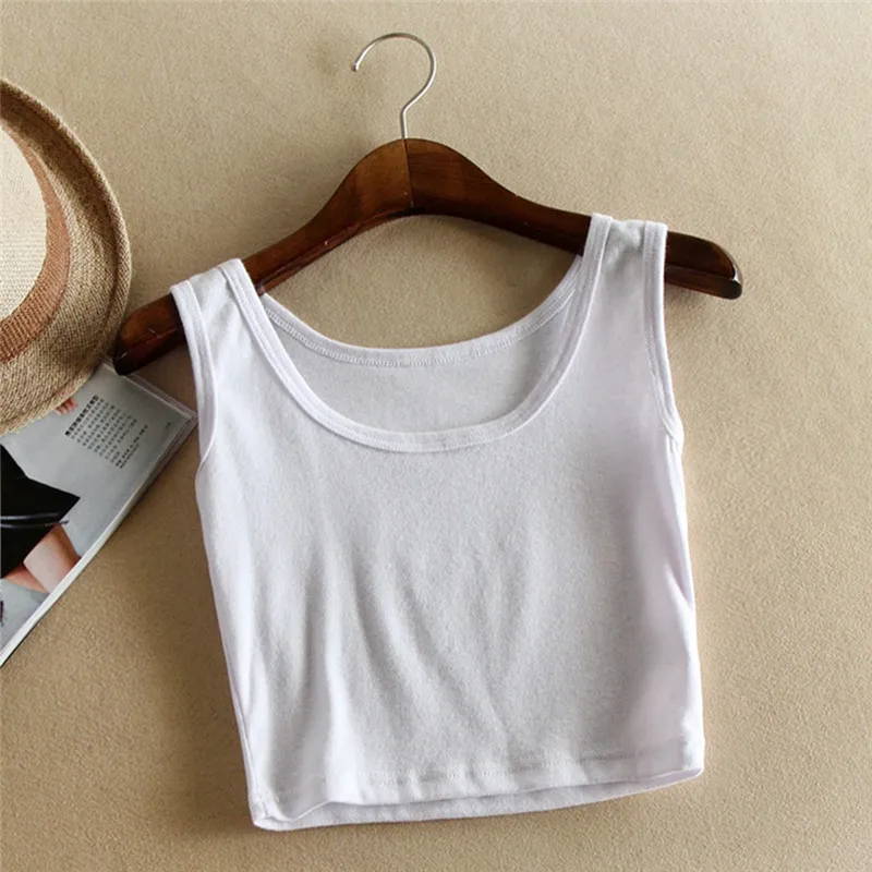 Женский короткий спортивный короткий топ, Летний стиль, без рукавов, U Croptops, топы для фитнеса, спортзала, женский жилет, Топ