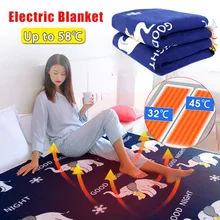 220V Электрический Одеяло фланель Водонепроницаемый Timming нагрева Одеяло для дома 2 м/1,5 м кровать теплые одеяла матрас w/регулятор температуры