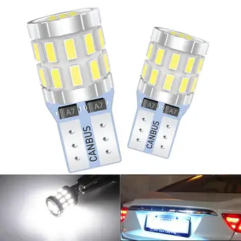 

2x W5W Canbus Parking Interior Lights T10 LED Lamp for Audi A3 A4 A6 A5 8p B6 B8 B7 B5 C6 S3 S4 RS3 TT Quattro Q5 Q7 100 300