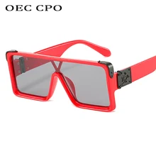 Брендовые новые дизайнерские солнцезащитные очки с плоским верхом, большие размеры, квадратные солнцезащитные очки для мужчин и женщин, модные ретро очки для вождения, разноцветные линзы, Gafas De Sol