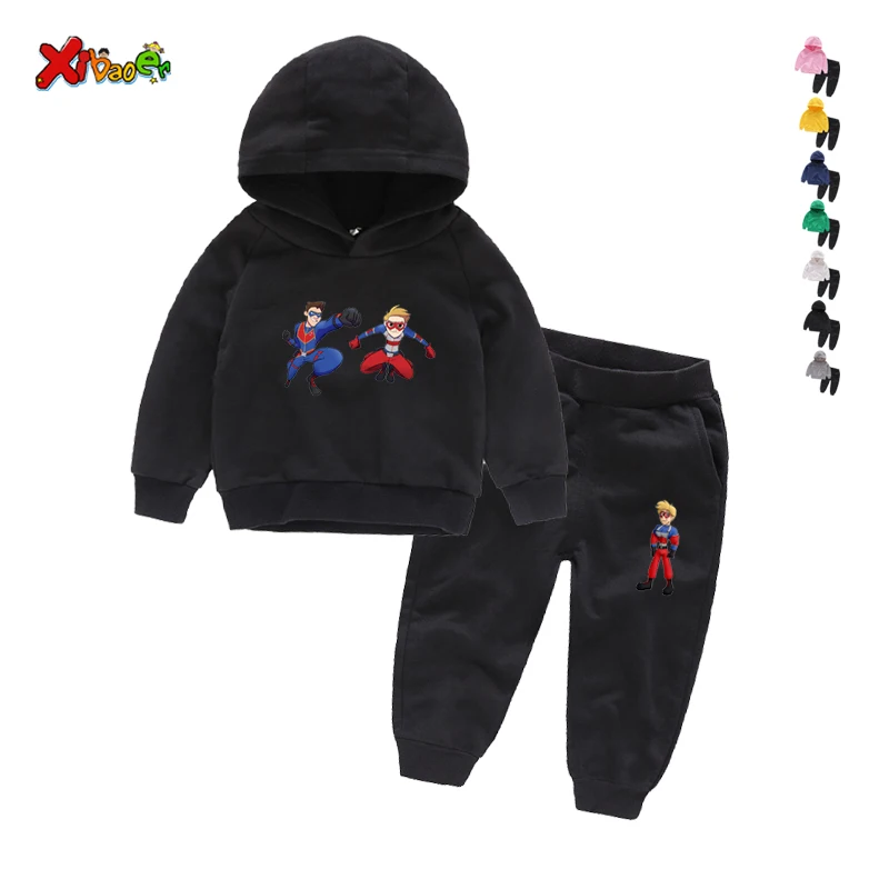 Baby Clothing HenryDanger Hoodies Sets Children 2 3 4 5 6 Years Birthday suit 2020 Kids Sport Suits Hoodies Top +Pants 2pcs Set baby boy clothing sets cheap	 Clothing Sets
