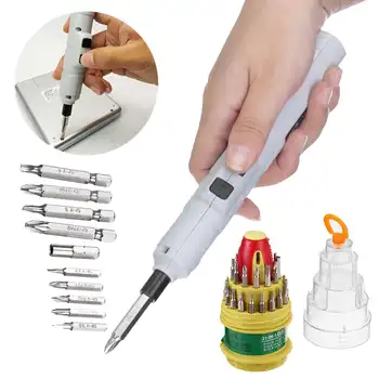

Mini Electrical Screwdriver power tools 3.6V Rechargeable Multifucntion Cordless Power Drill with bits kits set Household