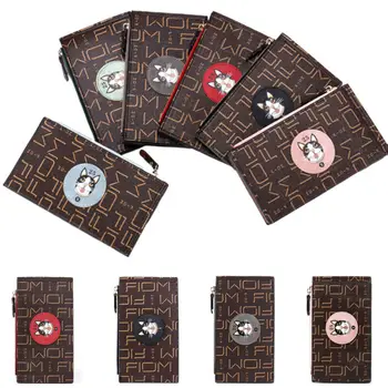 

New Fashion Women Cat Small Money Slim Purse Wallet Ladies Leather Folding Coin Card Holder