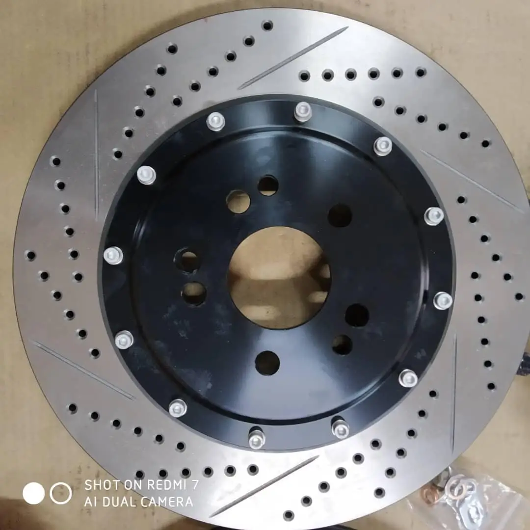 

Customize Car Brake System Slot Rotor with Centerbell for Front Wheel