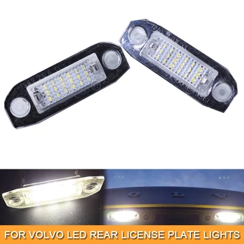

18SMD NO error led license plate lamp for Volvo C30 XC90 XC70 XC60 V70 V60 V50 S80 S60 S40 C70 auto accessories
