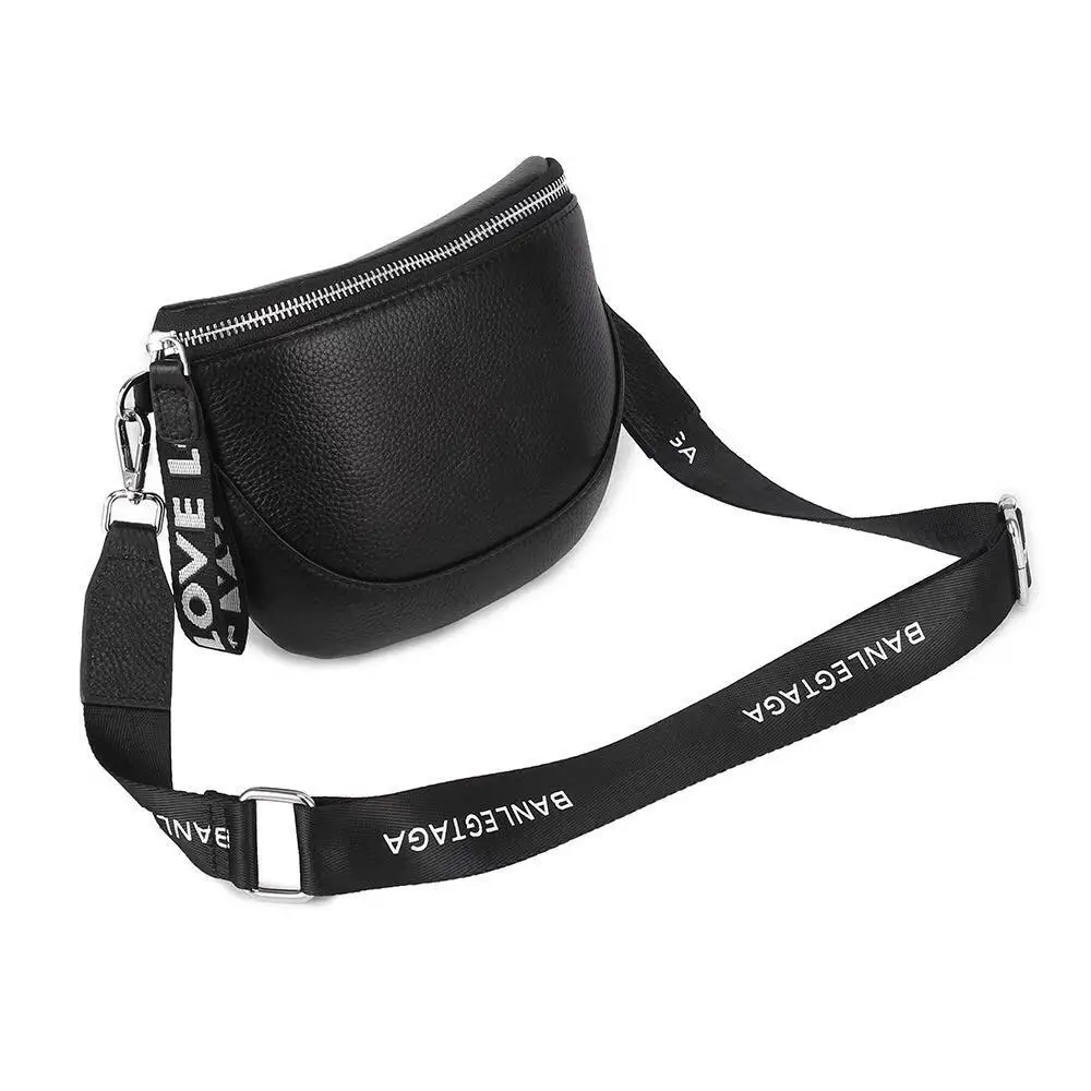 shoulder bags for girls women Crossbody Bag Fashion Semicircle Saddle Bags Genuine Leather Shoulder Bags for Female Handbags sac