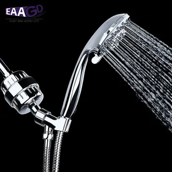 

1Set 10 Stages Shower Water Filter with Silver layer - remove Chlorine- 2 Cartridges Replacement for Showerhead filters