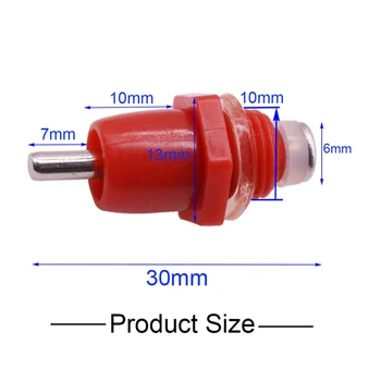 

100 Pcs Chicken Waterer Feeder Poultry Nipples Drinker Drink Water Portable Supplies DC112
