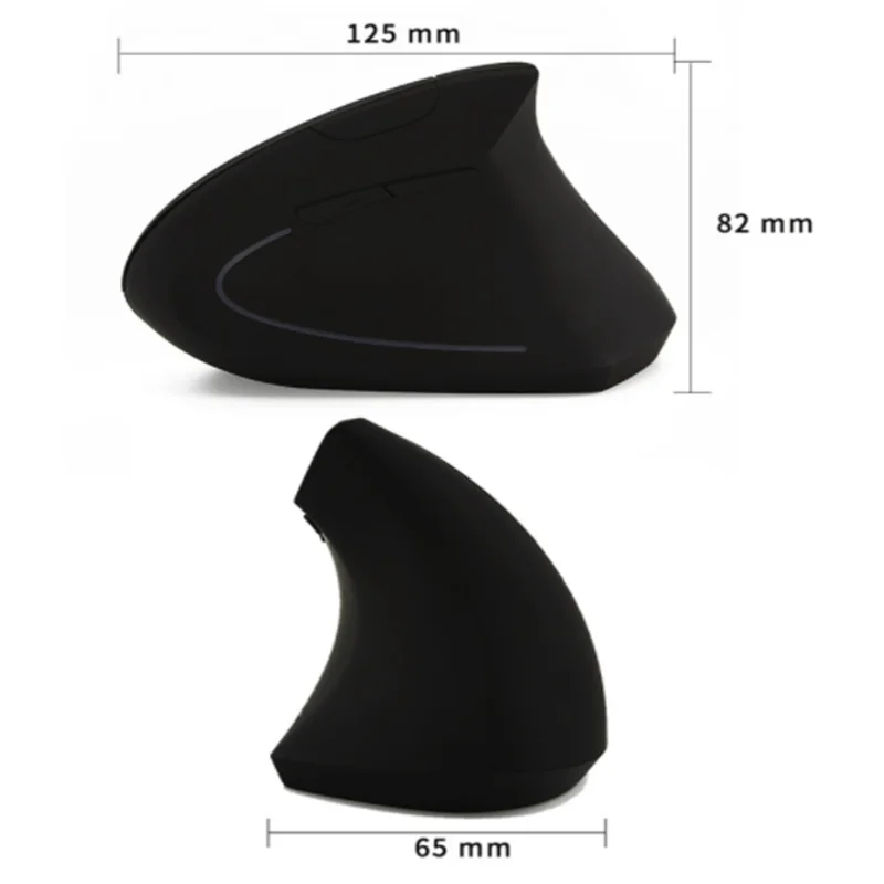 1 шт. беспроводная мышь эргономичная оптическая 2,4G 800/1200/1600 dpi 6 кнопок светильник для заживления запястья Вертикальная мышь с Комплект коврика для мыши для ПК