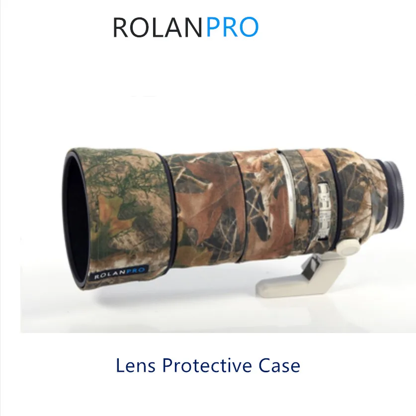 ROLANPRO объектив камеры Ткань камуфляж sony FE 100-400 мм f4.5-5,6 GM OSS объектив защитный чехол пистолеты одежда для объектива sony
