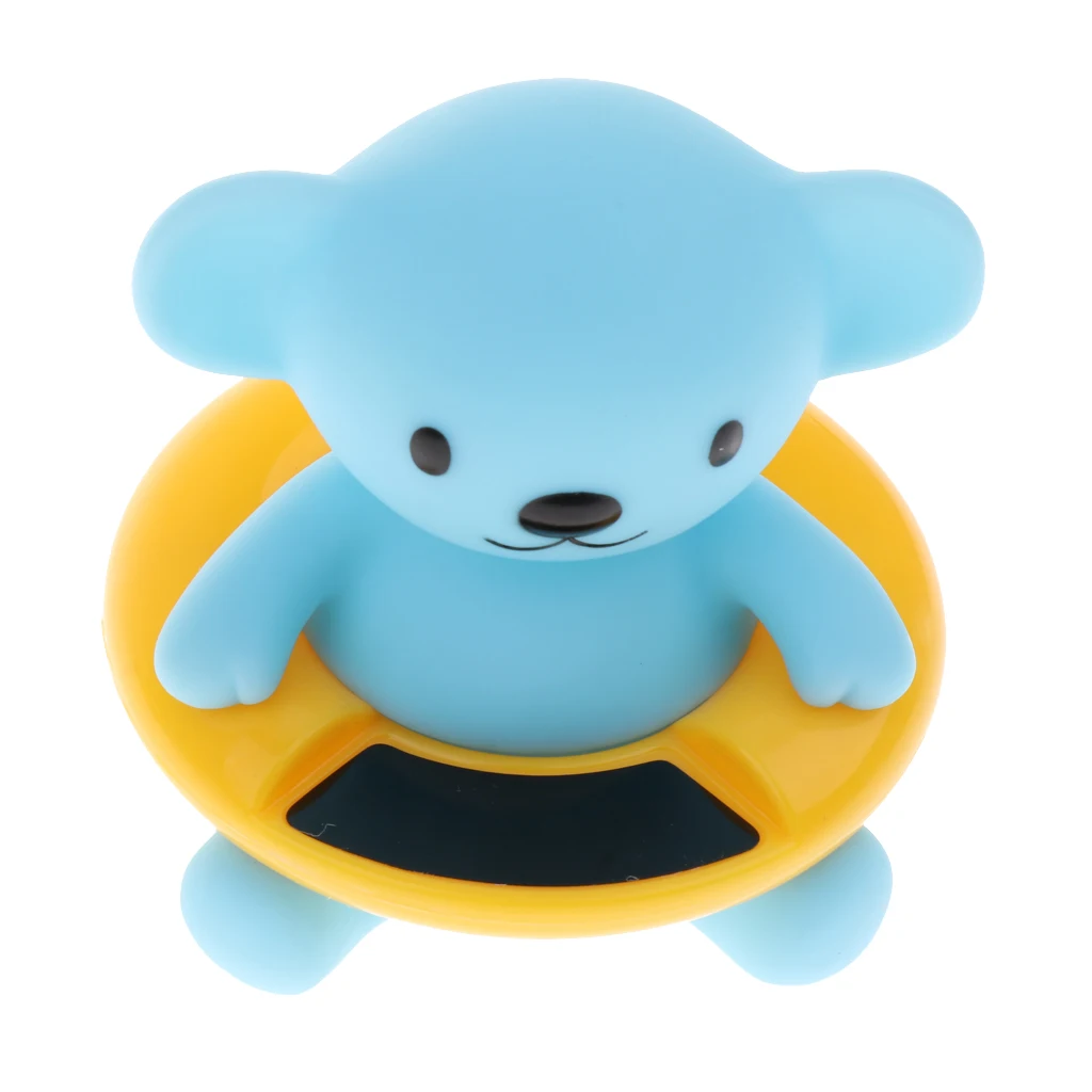 Blue Bear Детская температура воды для ванны термометр утка Бегемот крокодил Ванна тестер Игрушка - Цвет: Blue Bear