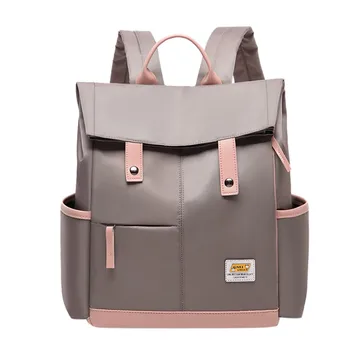 

Female Backpack Laptop In Large Capacity For School Teenager Girls New Fashion Nylon Bag Satchel Back Women 2019 Travel Knapsack